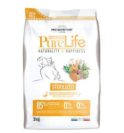 Pro Nutrition - Flatazor Pure Life for cats Sterilized