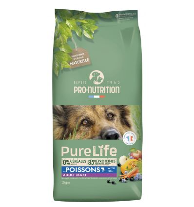 Pro Nutrition - Pure Life Maxi Adult Poisson